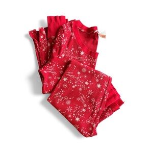 Victoria's Secret Red Thermal Holiday Women’s Pajama Set